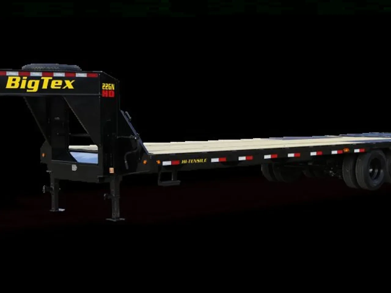 2024 BIG TEX 22GN-35D5A MR (30'+5') FLATBED GOOSENECK TRAILER