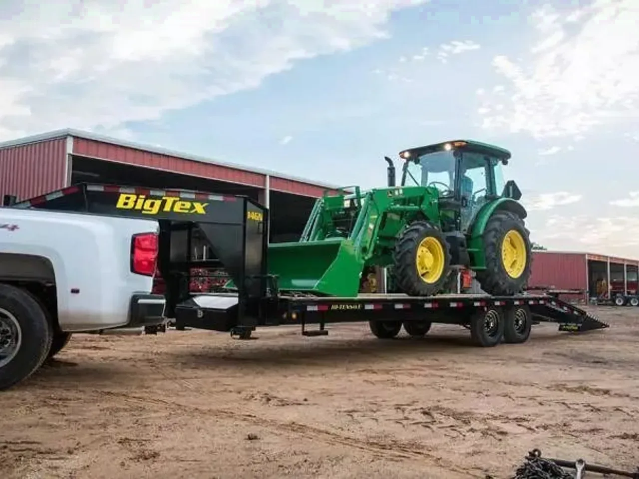 2026 BIG TEX 14GN-40D5A (35'+5') FLATBED GOOSENECK TRAILER