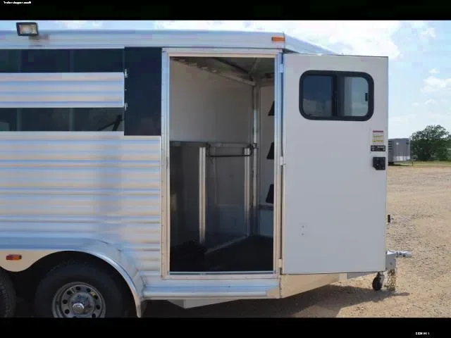 2 Horse Aluminum BP Drop Feed Doors