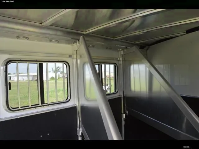 White 3H Aluminum BP Drop Feed Doors