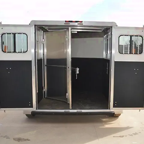 2H White Steel BP with Double Rear Doors