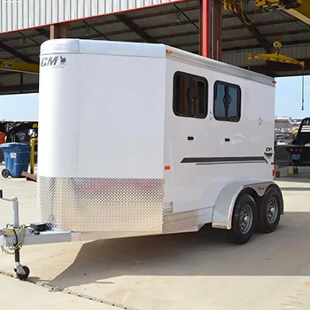 2H Aluminum BP w/ Rear Tack Room