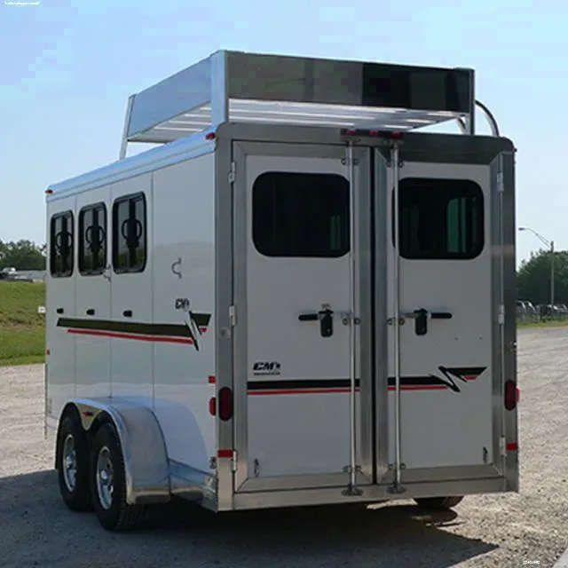 3H Aluminum BP with Hay Rack