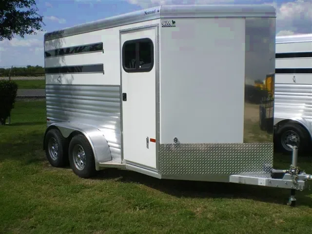 2 HORSE ALL ALUMINUM WITH 3500LB AXLES