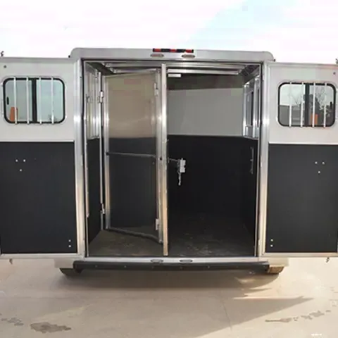2 Horse Aluminum BP w/Rear Tack