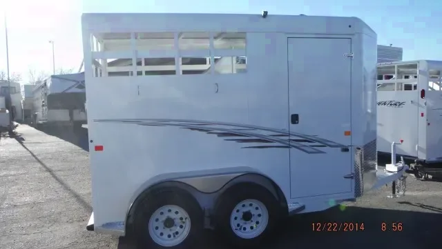 Small 2 Horse Straight Load Trailer