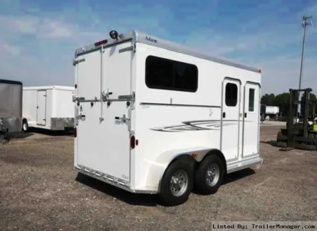 2 HORSE BP SLANT LOAD TRAILER