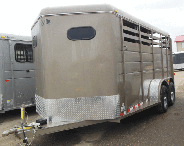 Steel 3 Horse Slant Load Trailer
