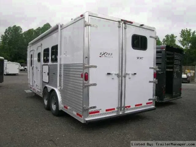 3H LIVING QUARTER TRAILER W/7000LB AXLES