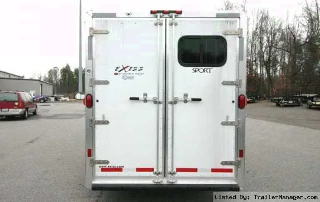 ALUMINUM 3 H TRAILER W/LIVING QUARTERS