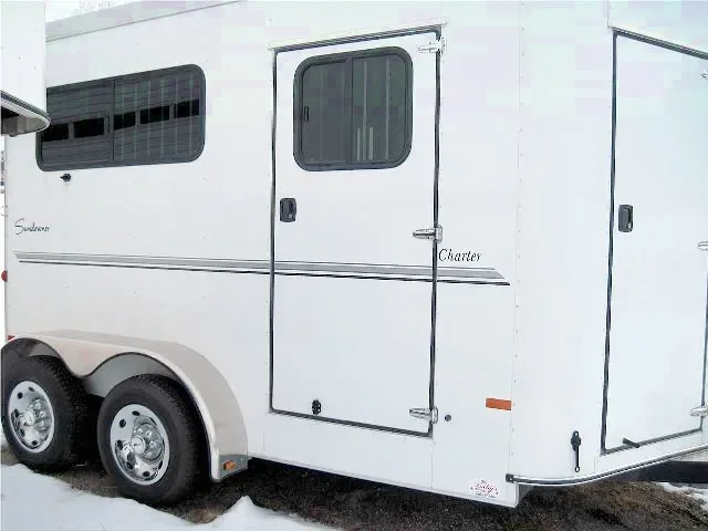 2-Horse Bumper Pull, Tack Room, Saddle Rack