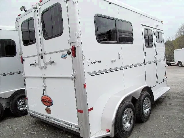 2-Horse Bumper Pull - Straight Load