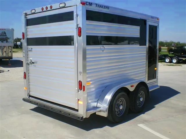 Aluminum 2 Horse Slant Load