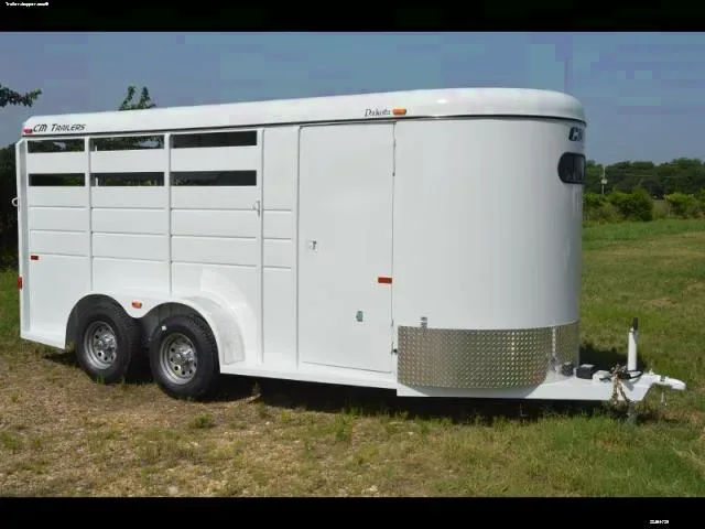 3 Horse Bumper Pull w/3500lb Axles