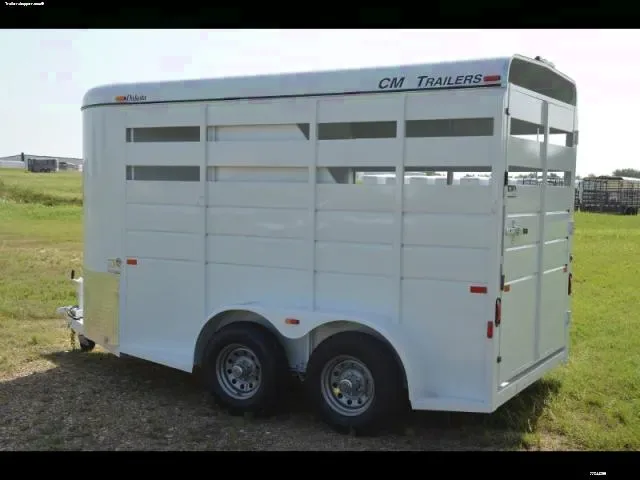 2 Horse Bumper Pull Trailer w/Tandem 3500lb Axles
