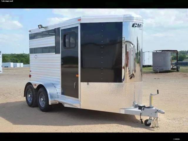 2 H Bumper Pull Aluminum Trailer
