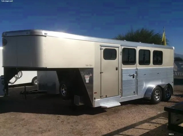 3 H Aluminum w/ Tandem 7000lb Axles