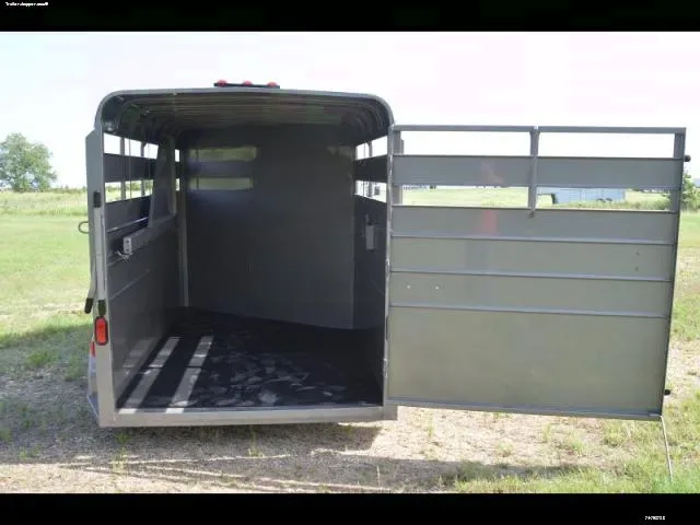 2 Horse Trailer Steel BP-Slant Load