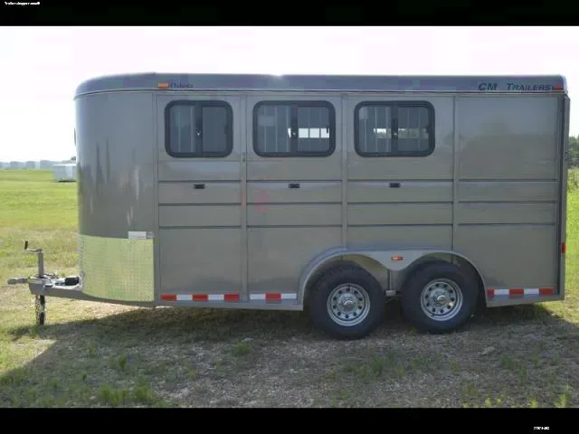 3 Horse Arizona Beige BP Trailer