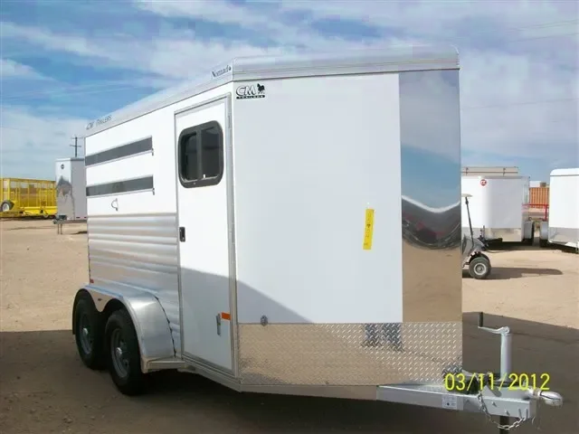 Aluminum Bumper Pull 2 Horse Trailer