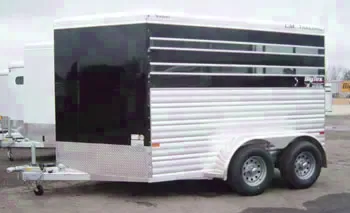 Aluminum slant Load  Horse Trailer