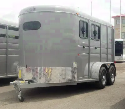 2 HORSE SLANT LOAD TRAILER