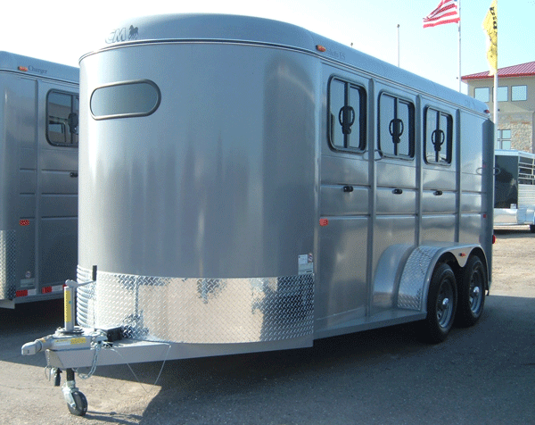 Pewter  ES 3 horse, slant, dressing room