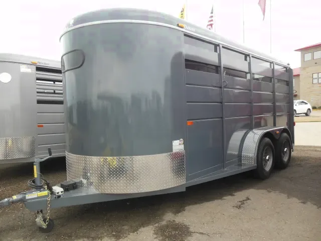 3 Horse, 5200LB  Axles - Gray