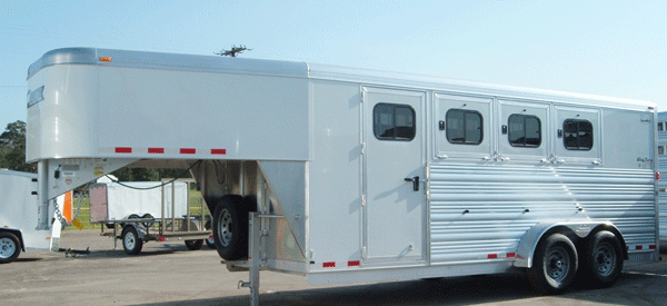 4 Horse GN with Dressing Room, Double Rear Doors