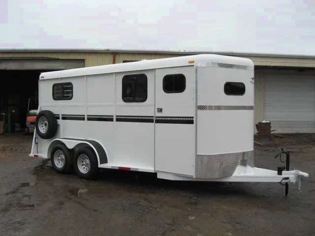 2 HORSE TRAILER STRAIGHT LOAD TRAILER