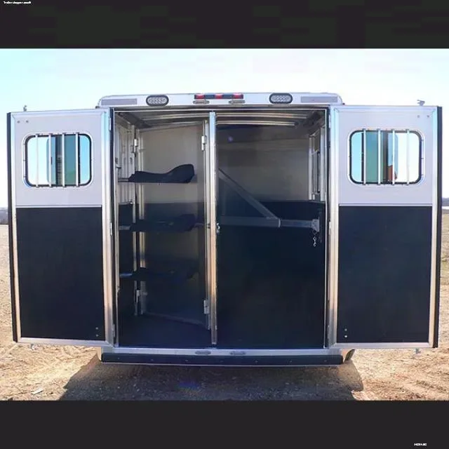2H Aluminum GN - Rear Tack-DOUBLE REAR DOORS