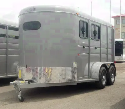 2 HORSE SLANT LOAD TRAILER