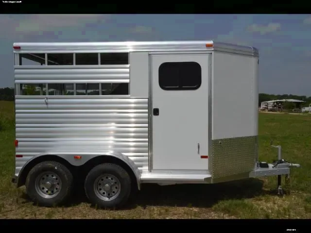 2 Horse Bumper Pull w/Tandem 3500lb Axles