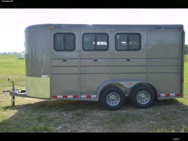 Arizona Beige 3 H Steel Frame Trailer with Rounded Front