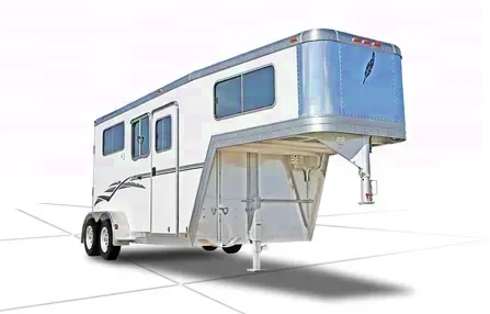 Slant Load 2 Horse Gooseneck Trailer