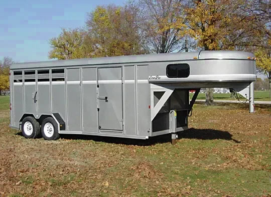 Gooseneck Steel Frame 3 Horse Slant Load