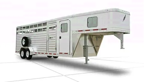 20ft Gooseneck combo stock/horse trailer