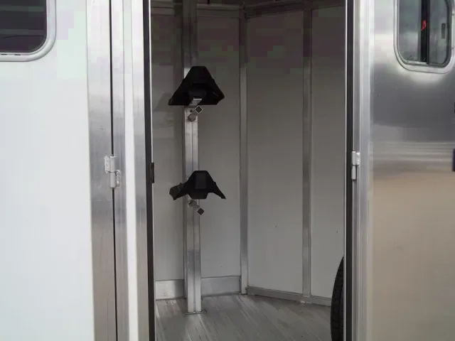 All Aluminum 2H  Horse Trailer-Straight Load