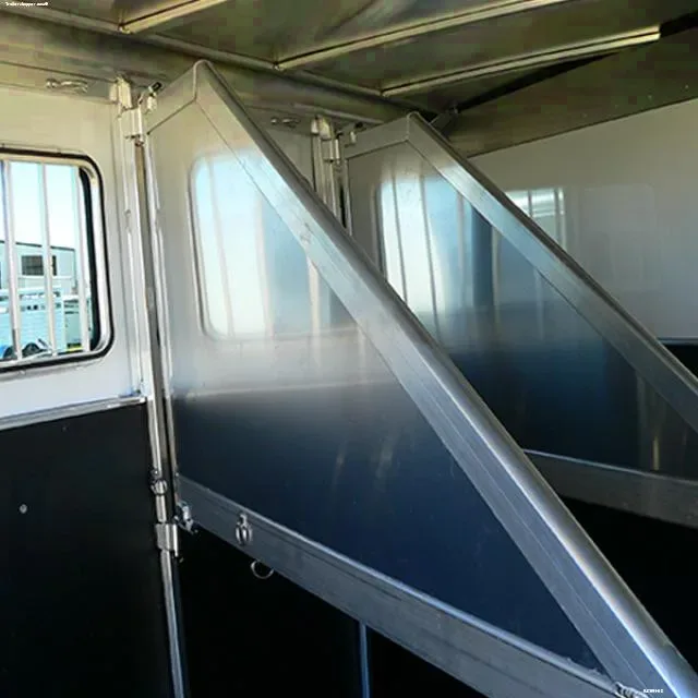 3H Aluminum BP with Feed Doors and Mats