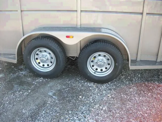 Silver 3 H Steel Trailer