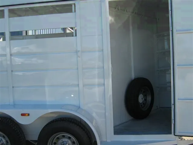 ES 2 Horse White Rounded Front with Window