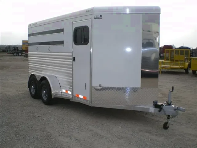 3 Horse Aluminum Bumper Pull Trailer