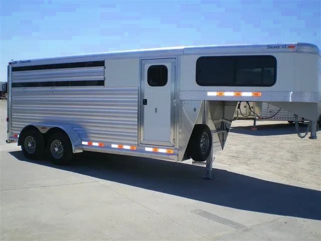 All Aluminum White 3 H - Gooseneck