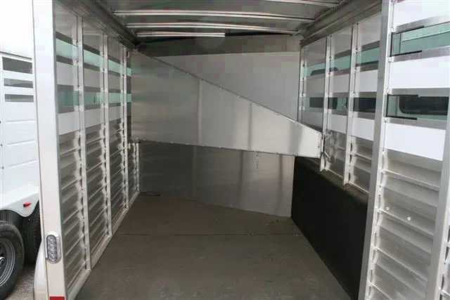 Aluminum Slant Load Bumper Pull 2 Horse Trailer