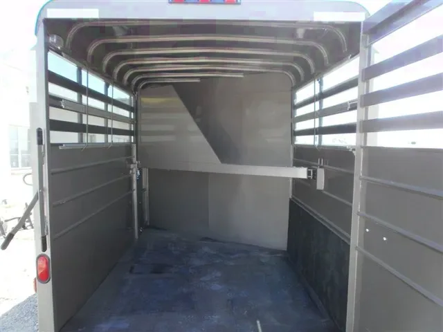 All Steel 2 Horse Slant Load GN Trailer