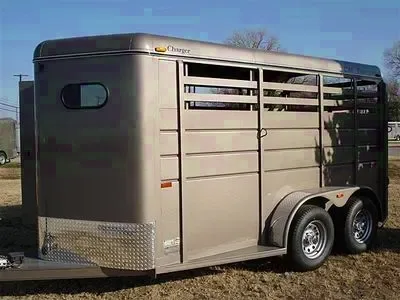 Grey 2 H Steel Trailer