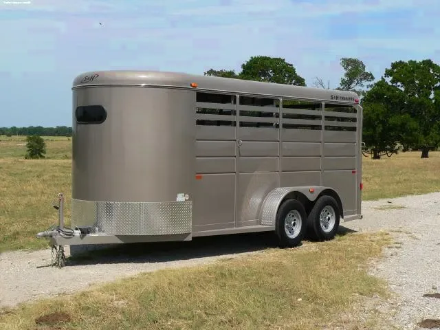 Arizona Beige 3H Trailer w/2 3500# axles with 1 brake