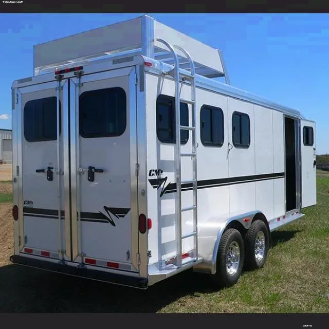3H  Aluminum GN - Rear Tack & Hay Rack