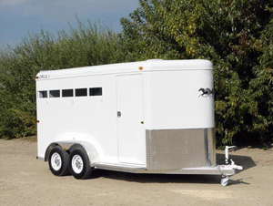 Steel Bumper Pull 3-Horse Trailer