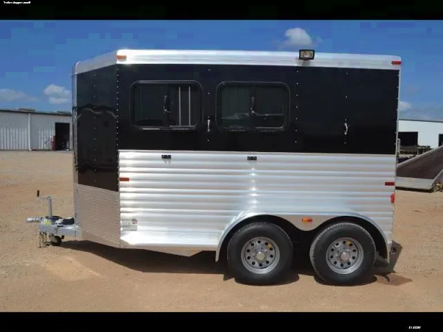 2 Horse Slant Load BP Alum/Black